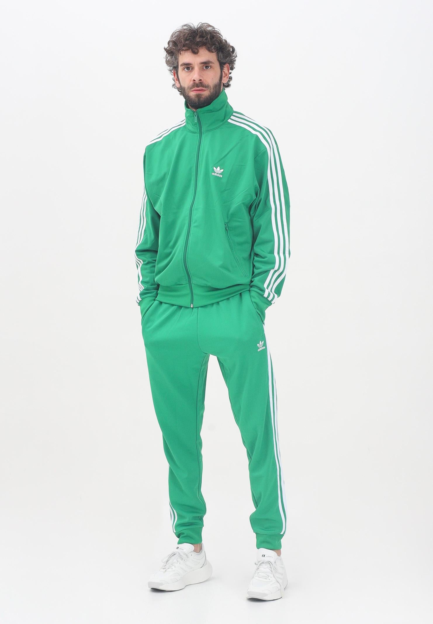 ADIDAS ORIGINALS Pantalone sportivo adicolor Classics SST verde da uomo IK3515  ADIDAS ORIGINALS 
