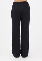 GCDS Pantalone sportivo nero per uomo e donna con stampa logo B2EW3001JD1 99 GCDS 