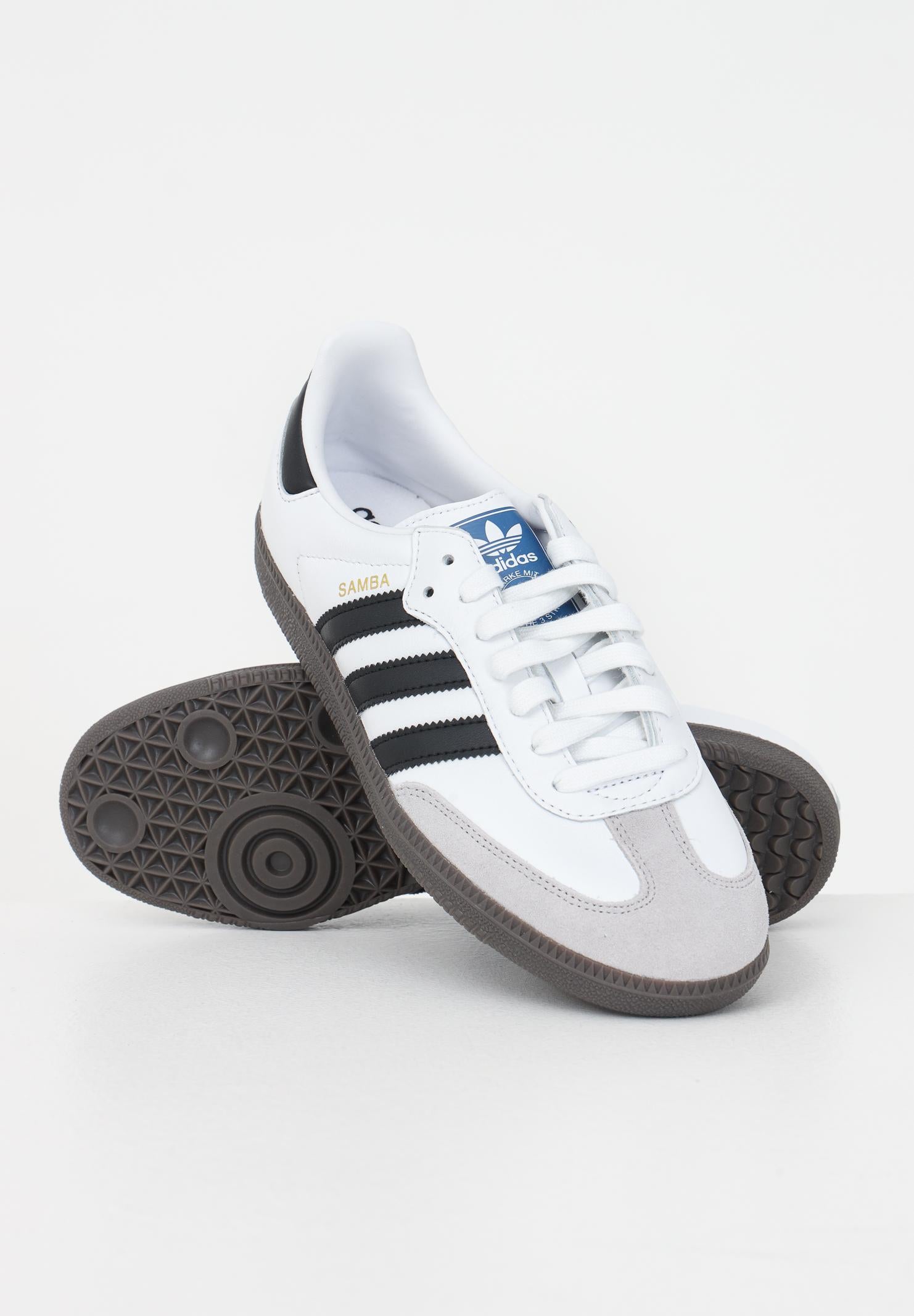 ADIDAS ORIGINALS Sneakers SAMBA OG bianche per uomo e donna IE3675 . ADIDAS ORIGINALS 