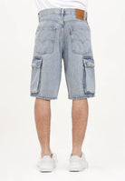 LEVI'S® Shorts 478™ Baggy Cargo in denim chiaro da uomo 001GU-0004 . LEVI'S® 