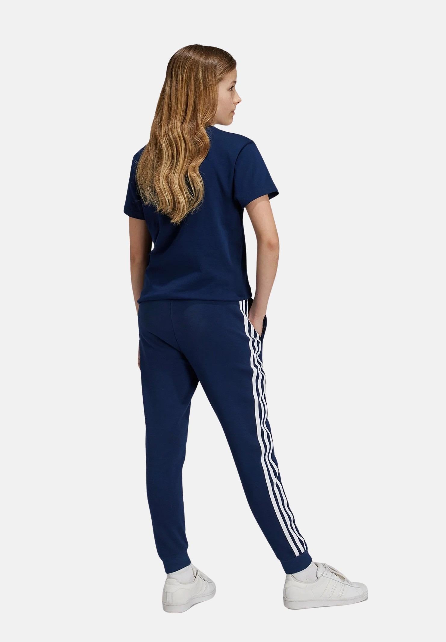 ADIDAS ORIGINALS Pantalone sportivo Trefoil blu per bambino e bambina IY7486  ADIDAS ORIGINALS 