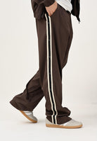 EA7 Pantalone sportivo marrone da uomo con bande logate 7M000960AF17160 U6063 EA7 