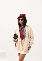 NEW ERA Cardigan LA Dodgers MLB panna da donna 60684486  NEW ERA 