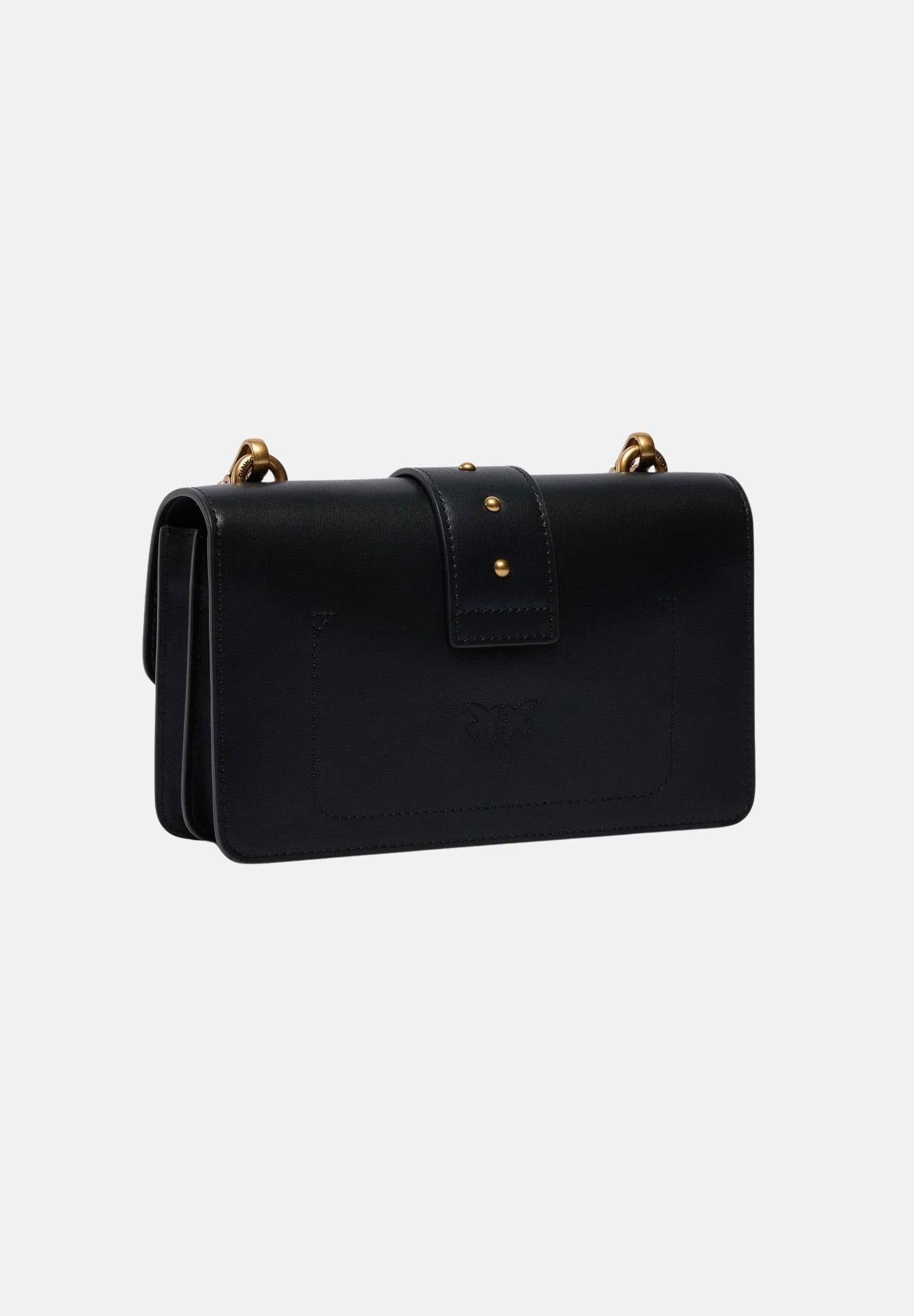 PINKO Borsa a tracolla Mini Love Bag One nera da donna 105856A0F1 Z99Q PINKO 