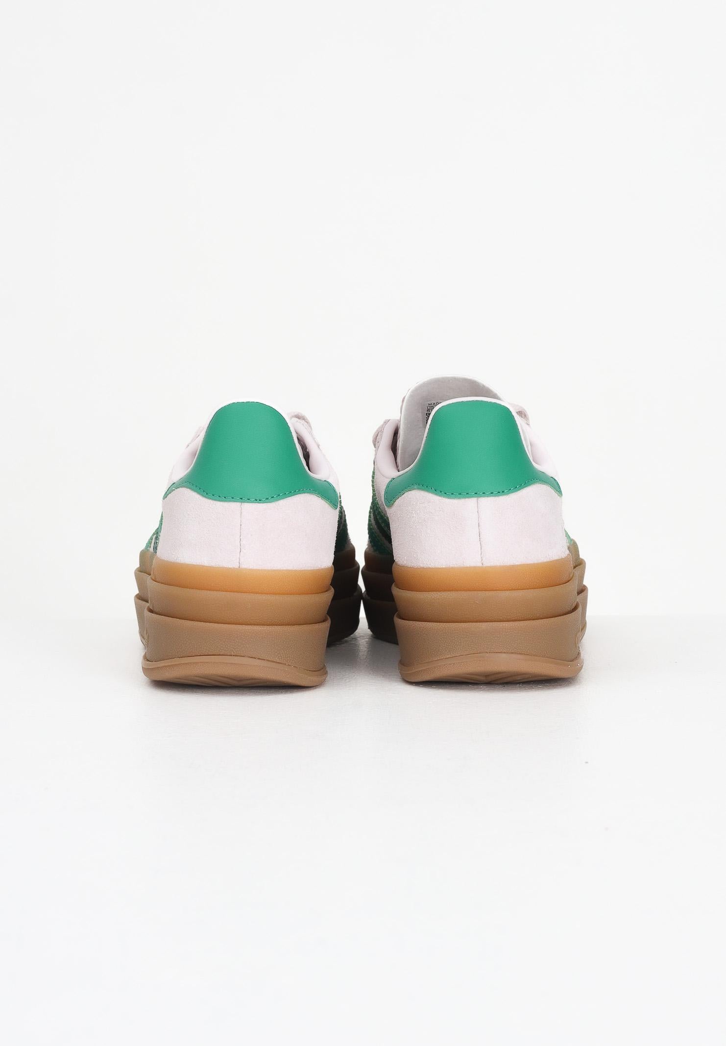 ADIDAS ORIGINALS Sneakers Gazelle Bold rosa e verdi da donna JR5952  ADIDAS ORIGINALS 