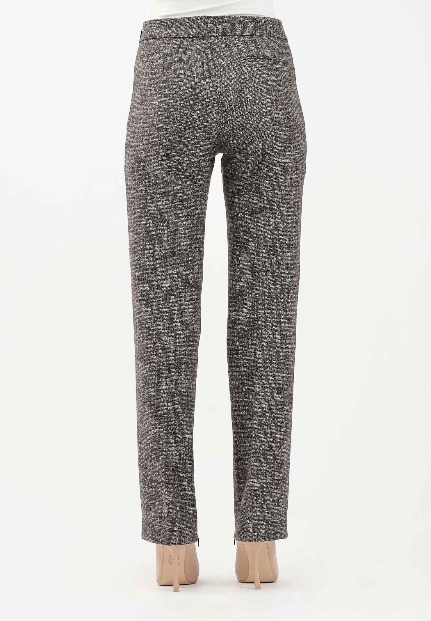 PINKO Pantalone marrone donna in flanella 105634A2SK ZM7 PINKO 