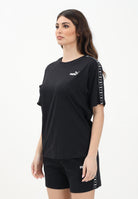 PUMA T-shirt a manica corta ESS TAPE nera da donna 685009 01 PUMA 