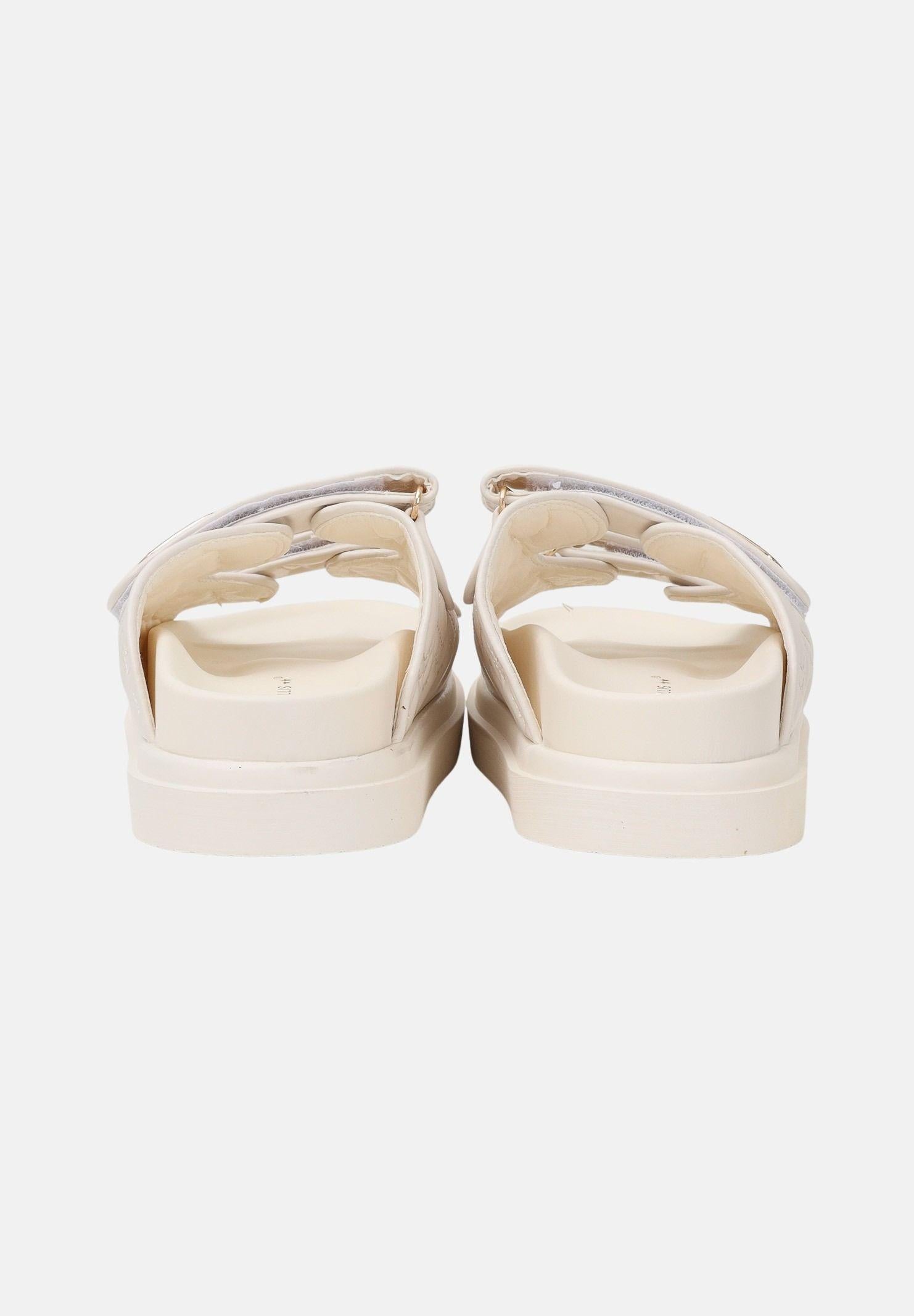 MARC ELLIS Ciabatte platform panna da donna ME261D300 OWX MARC ELLIS 