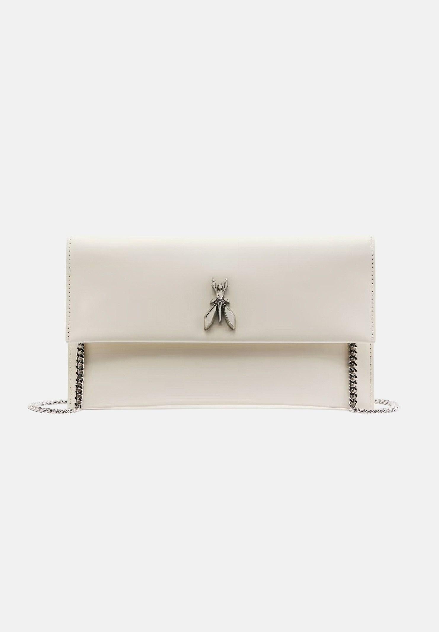 PATRIZIA PEPE Pochette Fly panna da donna CB5460L011 J4O0 PATRIZIA PEPE 