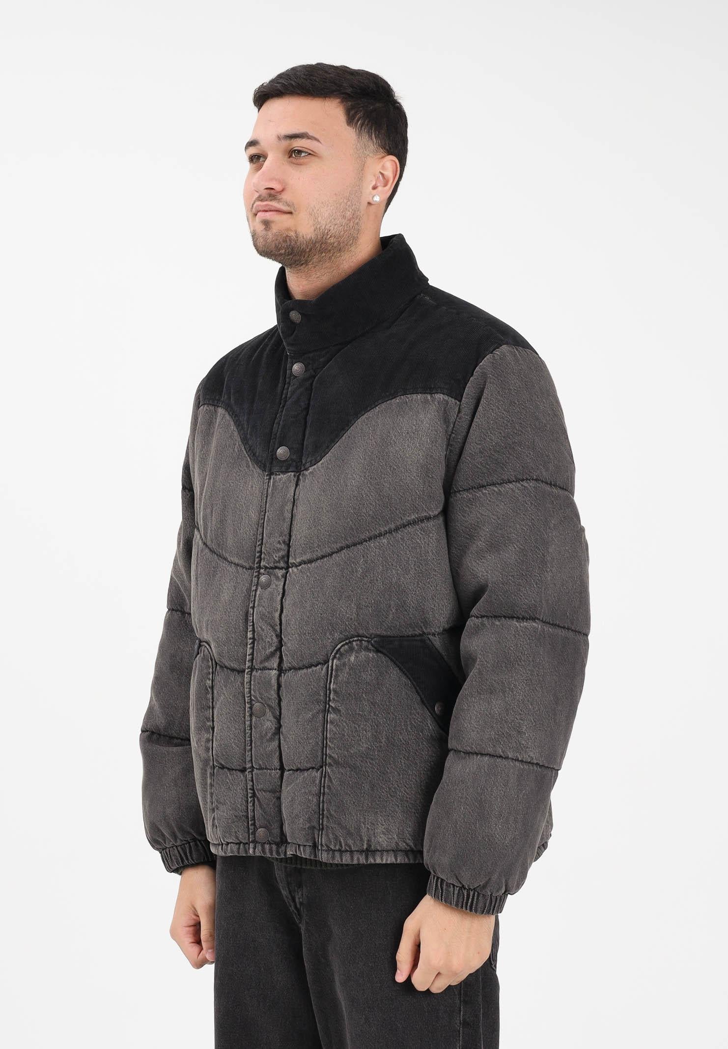 LEVI'S® Piumino Wild West in denim nero da uomo 004EX-0001 . LEVI'S® 