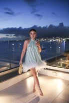 SANTAS Abito corto CUPCAKES verde menta da donna PV25016 VERDE SANTAS 