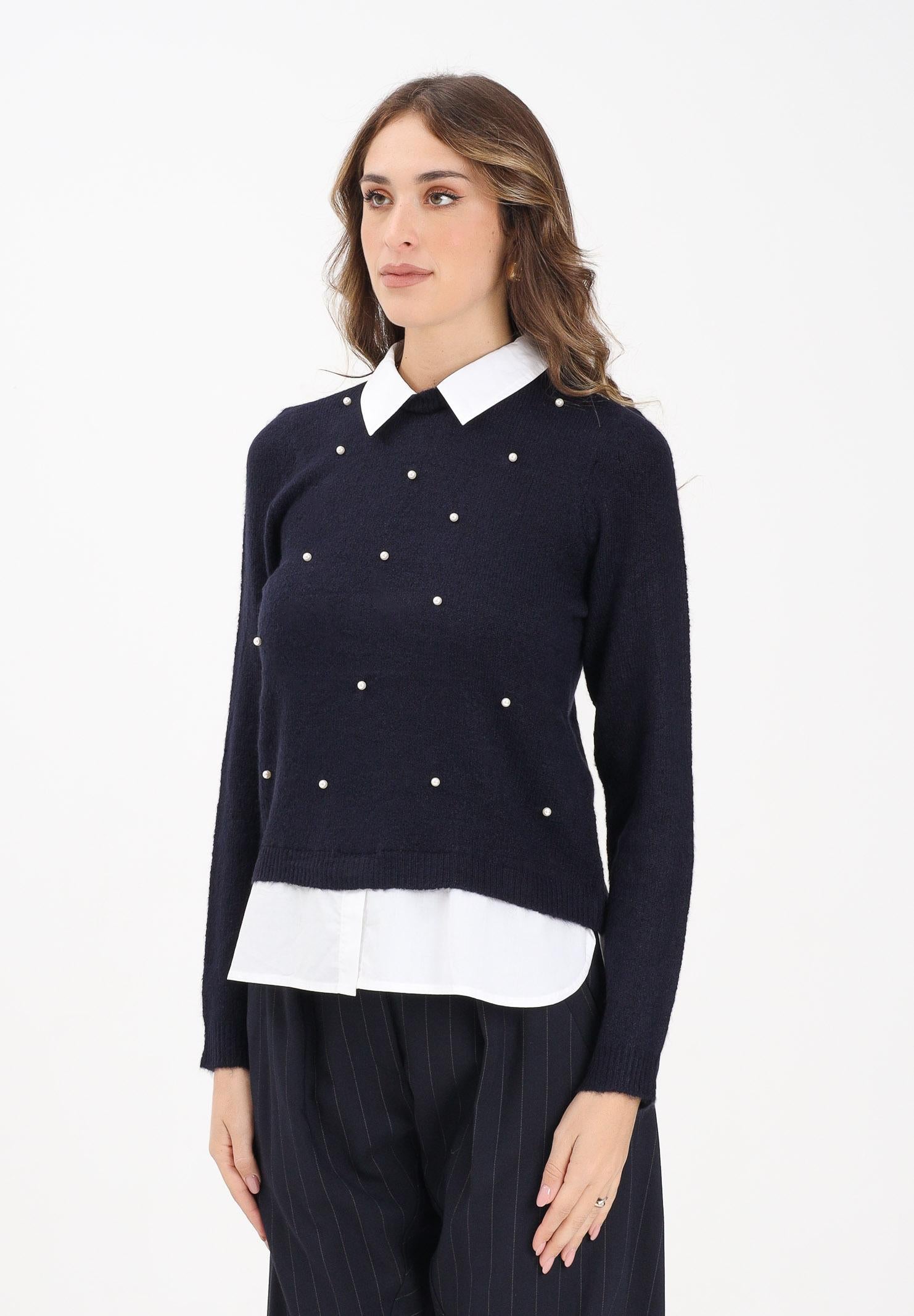 ONLY Maglioncino DOLLY blu da donna 15353350 NightSky ONLY 