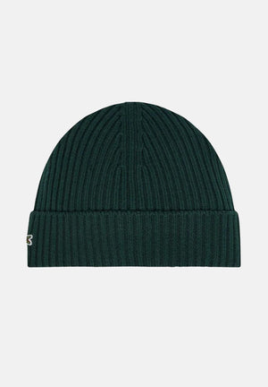 LACOSTE Berretto di lana verde per uomo e donna RB0001 YZP LACOSTE 
