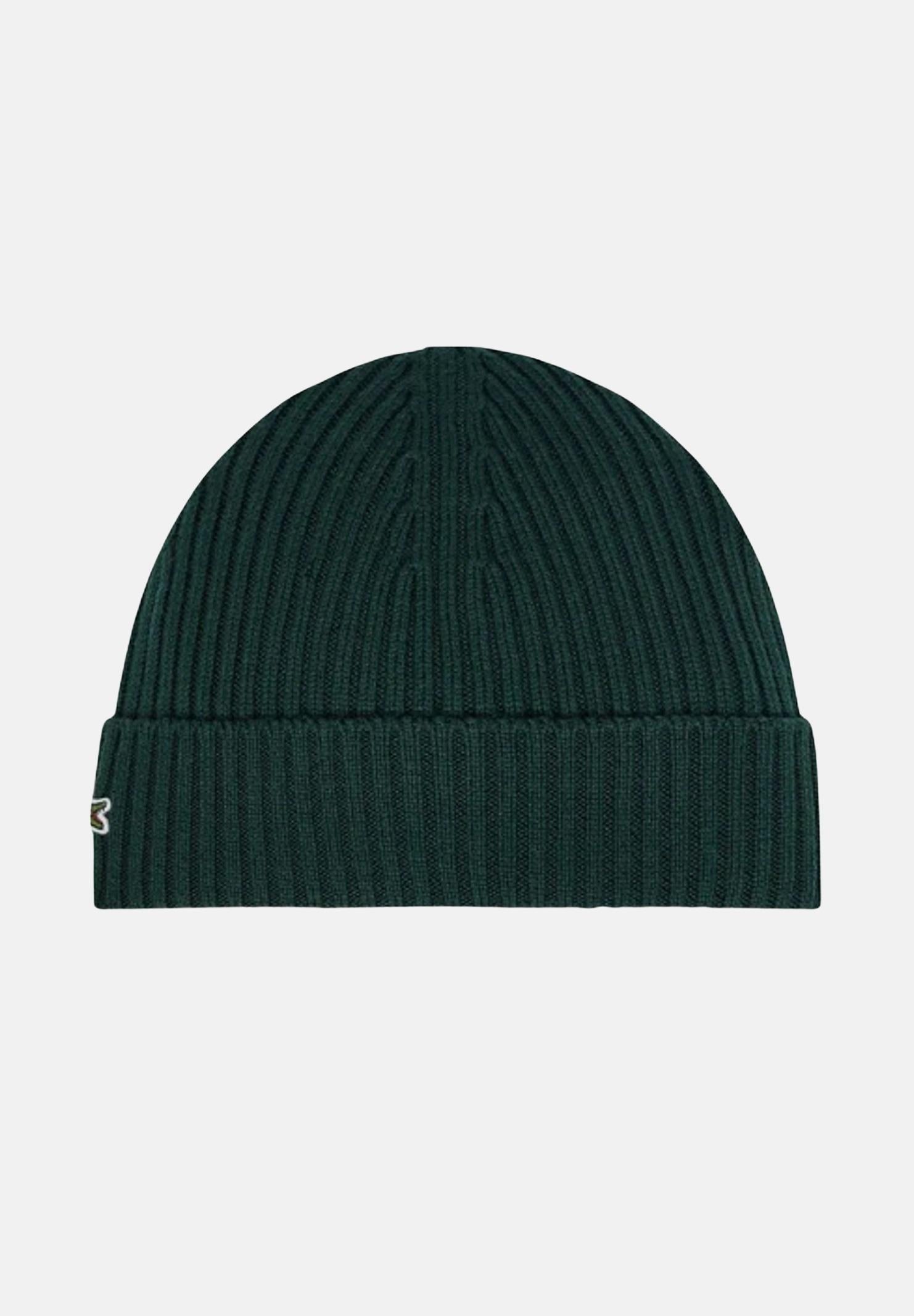 LACOSTE Berretto di lana verde per uomo e donna RB0001 YZP LACOSTE 