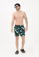 NIKE Shorts mare nero da uomo con stampa NESSG551 737 NIKE 