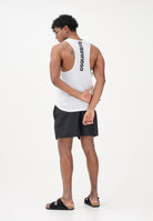 DSQUARED2 Canotta bianca da uomo con logo sul retro D9D446190 110 DSQUARED2 