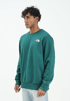 THE NORTH FACE Felpa girocollo Essential verde da uomo NF0A89FB1KI1  THE NORTH FACE 