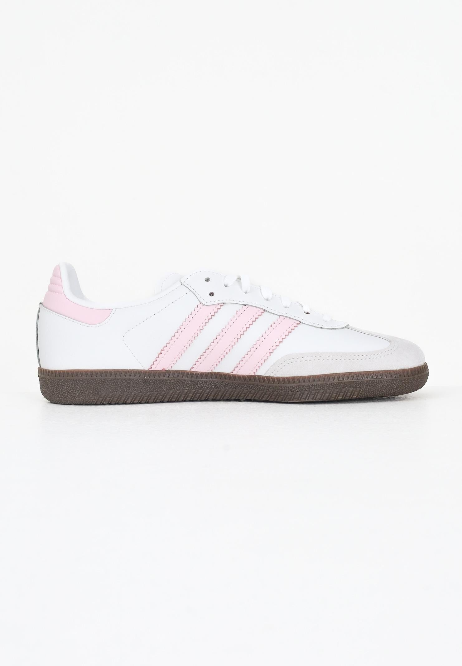ADIDAS ORIGINALS Sneakers Samba OG bianche e rosa da donna JQ2845  ADIDAS ORIGINALS 