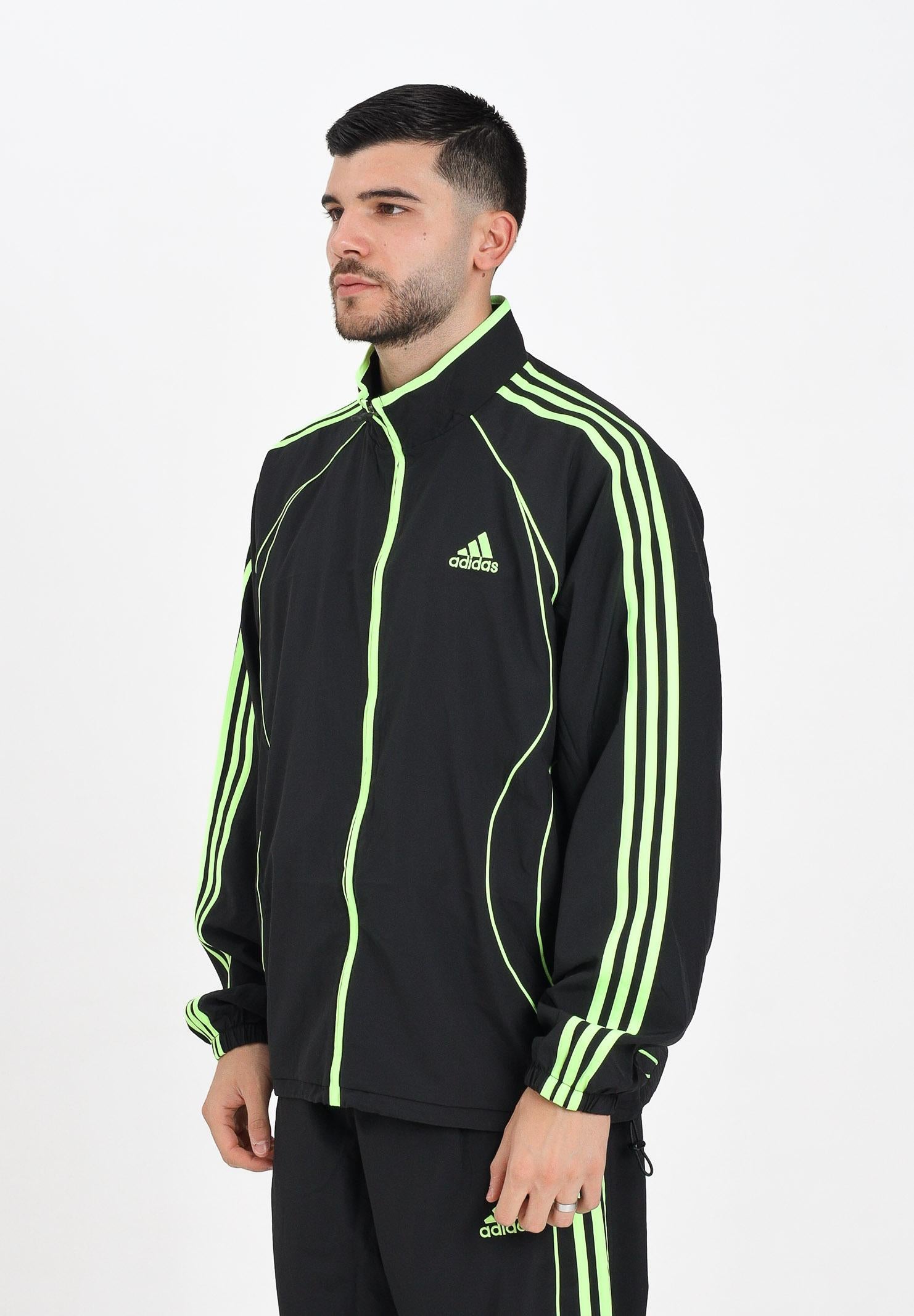 ADIDAS ORIGINALS Giacca a vento Teamgeist Adicolor nera da uomo JW5866  ADIDAS ORIGINALS 
