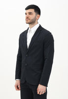 ARMANI EXCHANGE Giacca monopetto nera da uomo 8NZG49ZNYZZ 1200 ARMANI EXCHANGE 