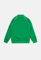 Felpa con zip Adicolor SST verde per bambino e bambnia IY7458  ADIDAS ORIGINALS 