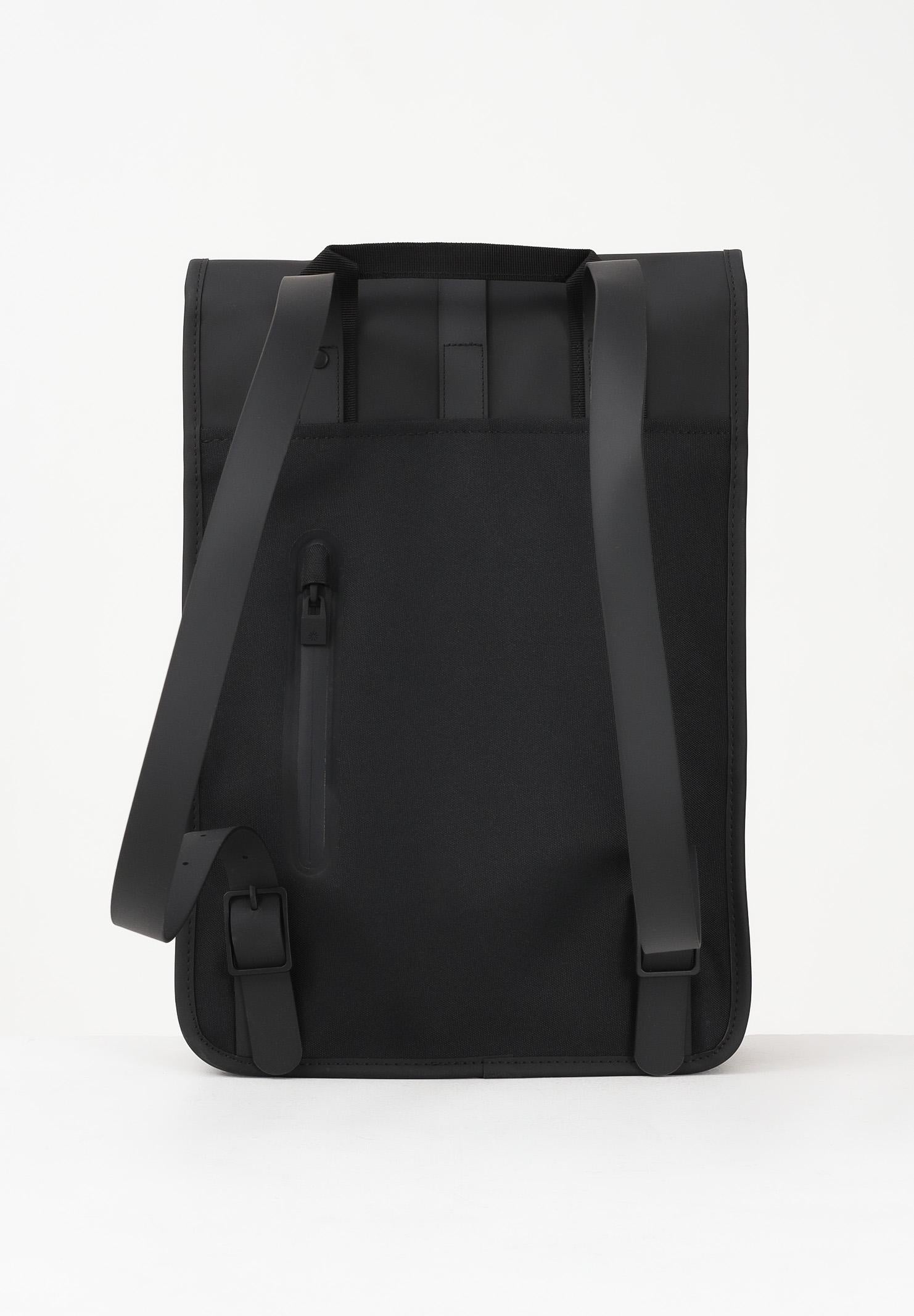 RAINS Zaino Puffed Backpack Mini nero per uomo e donna RA13020 BLA RAINS 