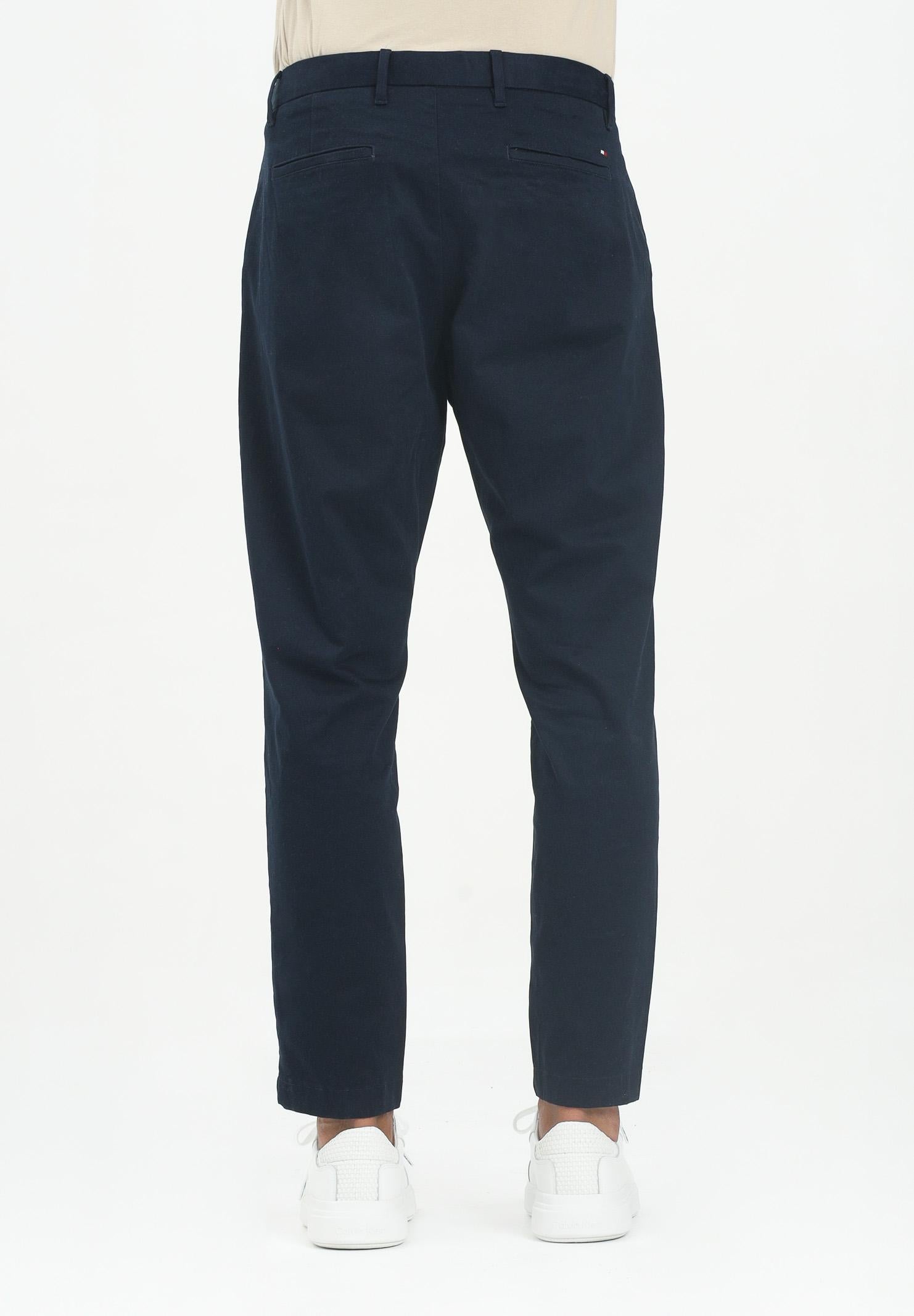 TOMMY HILFIGER Pantalone Chino Harlem Blu Uomo