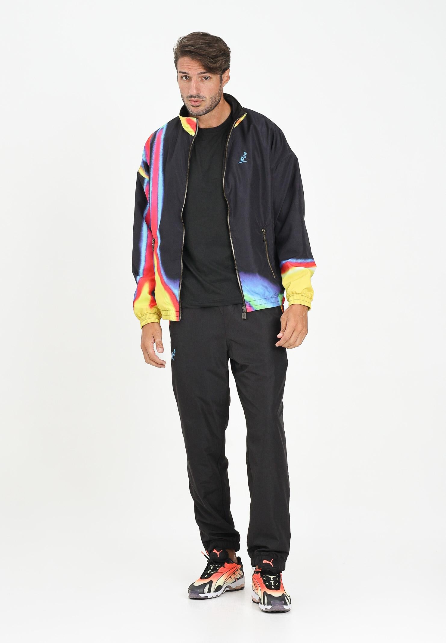 AUSTRALIAN Pantalone sportivo Fuel "V" nero da uomo ARUPA0018FUEL01 003 AUSTRALIAN 