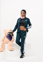 ADIDAS PERFORMANCE Tuta Essentials 3-Stripes verde da donna JX0505  ADIDAS PERFORMANCE 