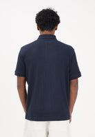 SELECTED HOMME Polo a manica corta blu da uomo 16100460 SKCA SELECTED HOMME 