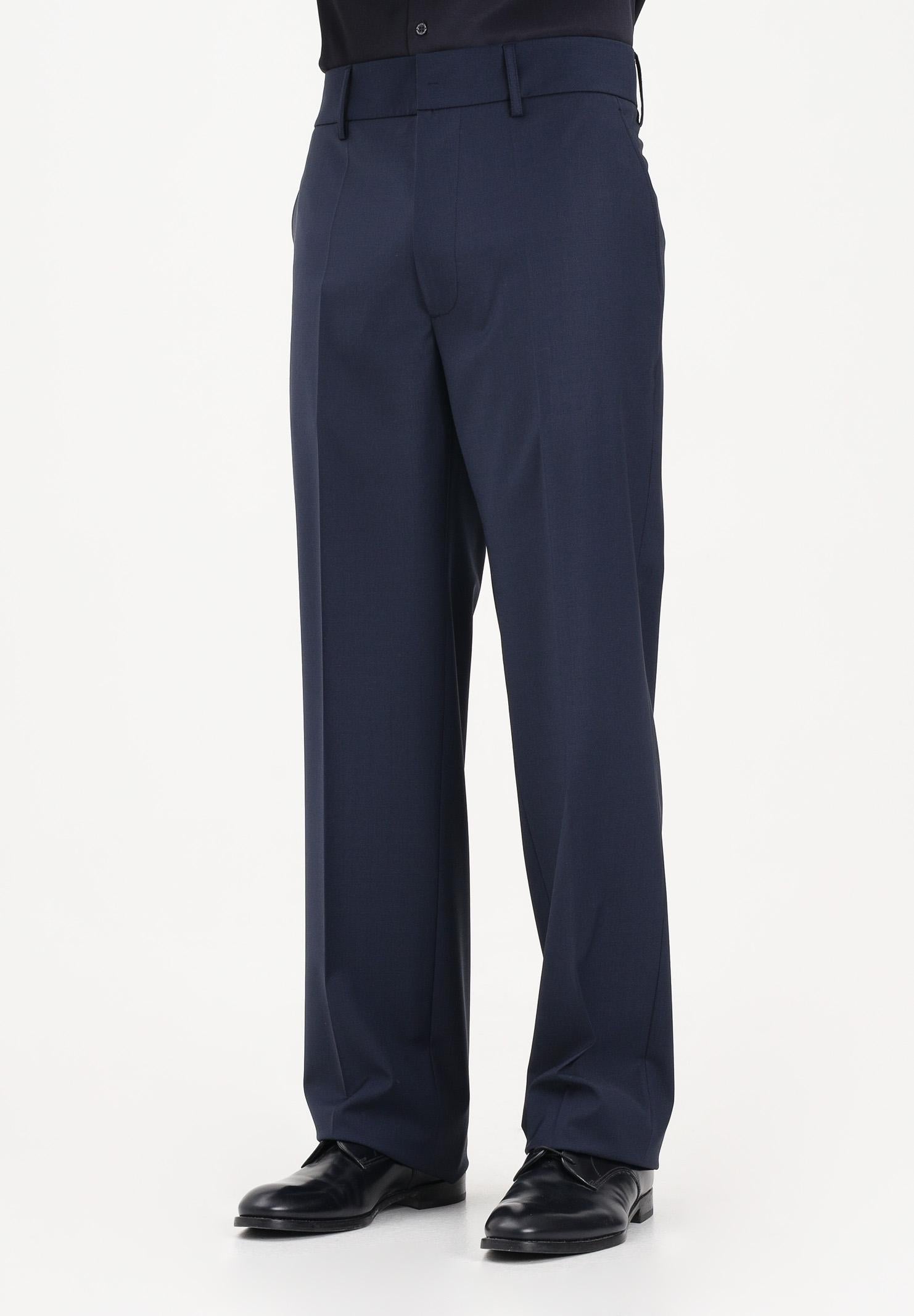 PATRIZIA PEPE Pantalone elegante blu da uomo 5P507RA1WK C166 PATRIZIA PEPE 