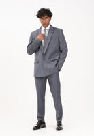 PATRIZIA PEPE Pantalone elegante grigio scuro da uomo 5PA429A1WK S754 PATRIZIA PEPE 