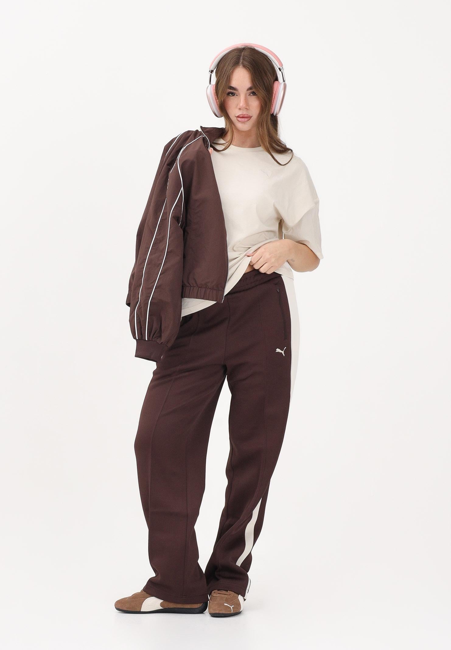 PUMA T-shirt a manica corta HER Oversized panna da donna 691883 87 PUMA 