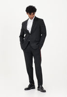 PATRIZIA PEPE Pantalone elegante nero da uomo 5PA429A1WK K102 PATRIZIA PEPE 