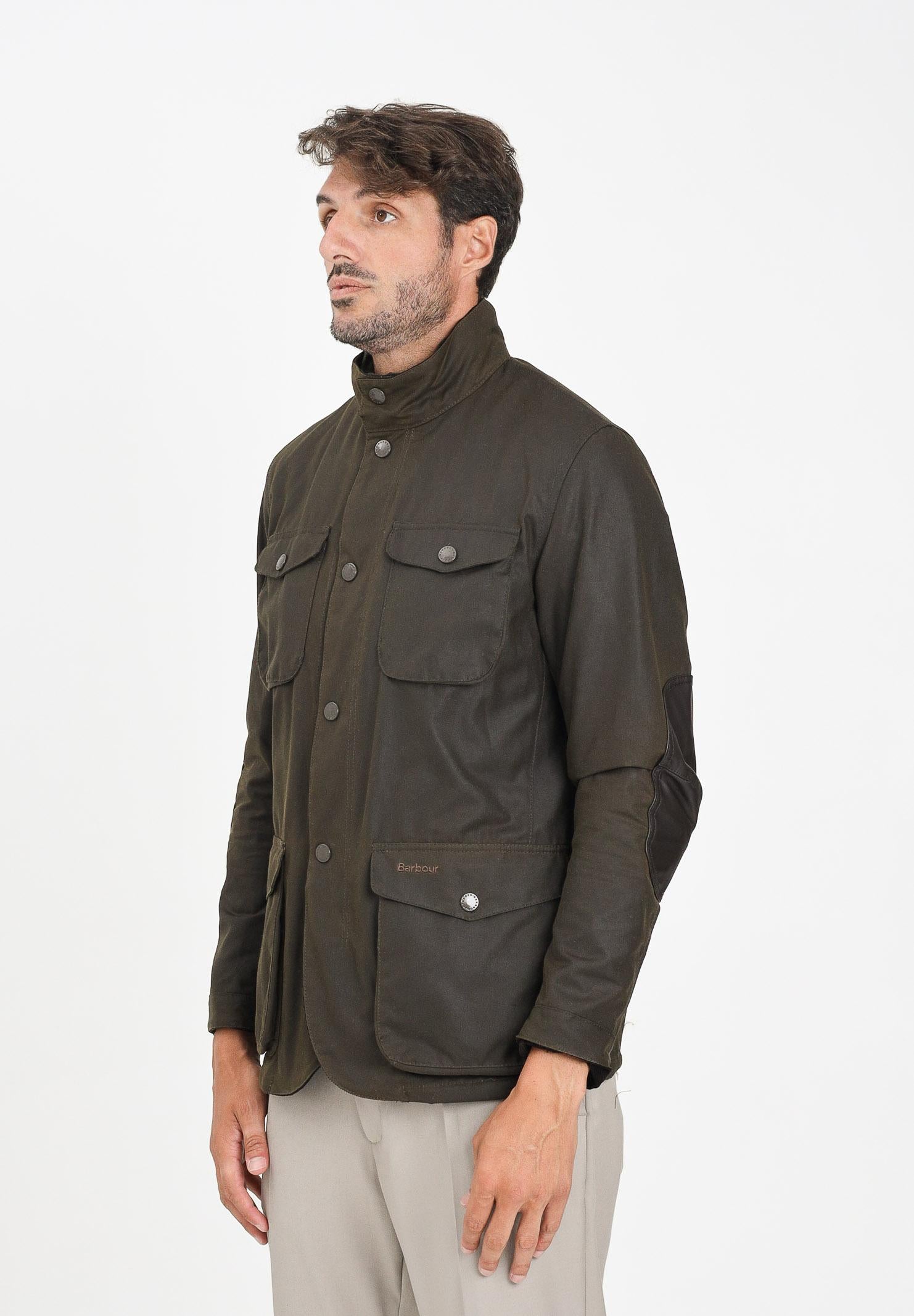 BARBOUR Giubbotto Ogston color oliva da uomo 252MMWX0700 OL51 BARBOUR 