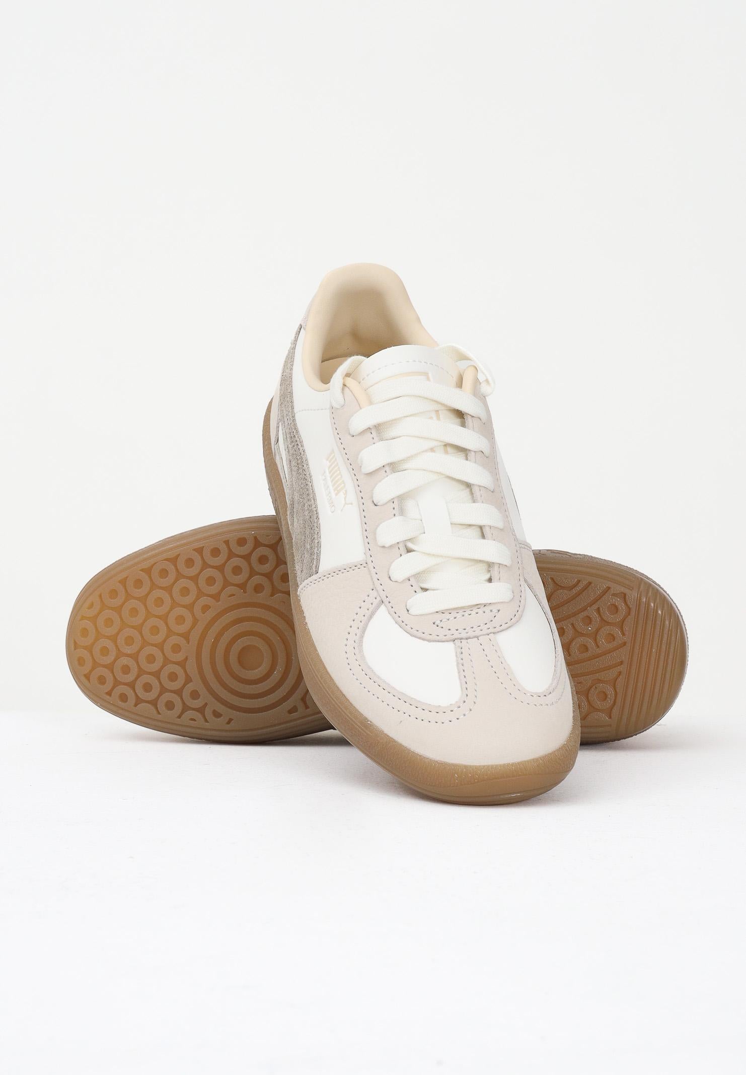 PUMA Sneakers Palermo Elevated panna e beige per uomo e donna 403754 01 PUMA 