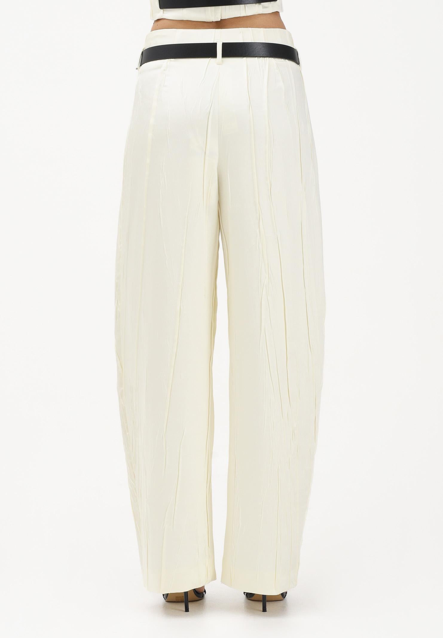 SPORTMAX Pantalone elegante SPXLESENA avorio da donna 2612131022600 001 SPORTMAX 