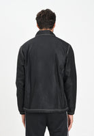 ADIDAS ORIGINALS Giacca a vento Wabash Regular Coach nera da uomo JW0174 . ADIDAS ORIGINALS 