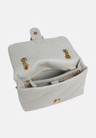 PINKO Borsa a tracolla Classic Love Bag Puff grigio perla da donna 100038A0F2 K32Q PINKO 