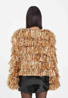 TPN Giacca oro da donna interamente ricoperta da frange ANDERSON402W5 U0 TPN 