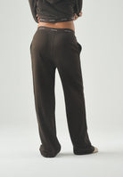 CALVIN KLEIN JEANS Pantaloni Logo Waistband Wide Leg Joggers dark coffee marrone, colore basico marrone, donna. LV047G253G TO2 CALVIN KLEIN JEANS 