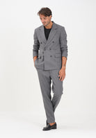 I'M BRIAN Giacca doppiopetto grigia da uomo GIA3461 008 I'M BRIAN 