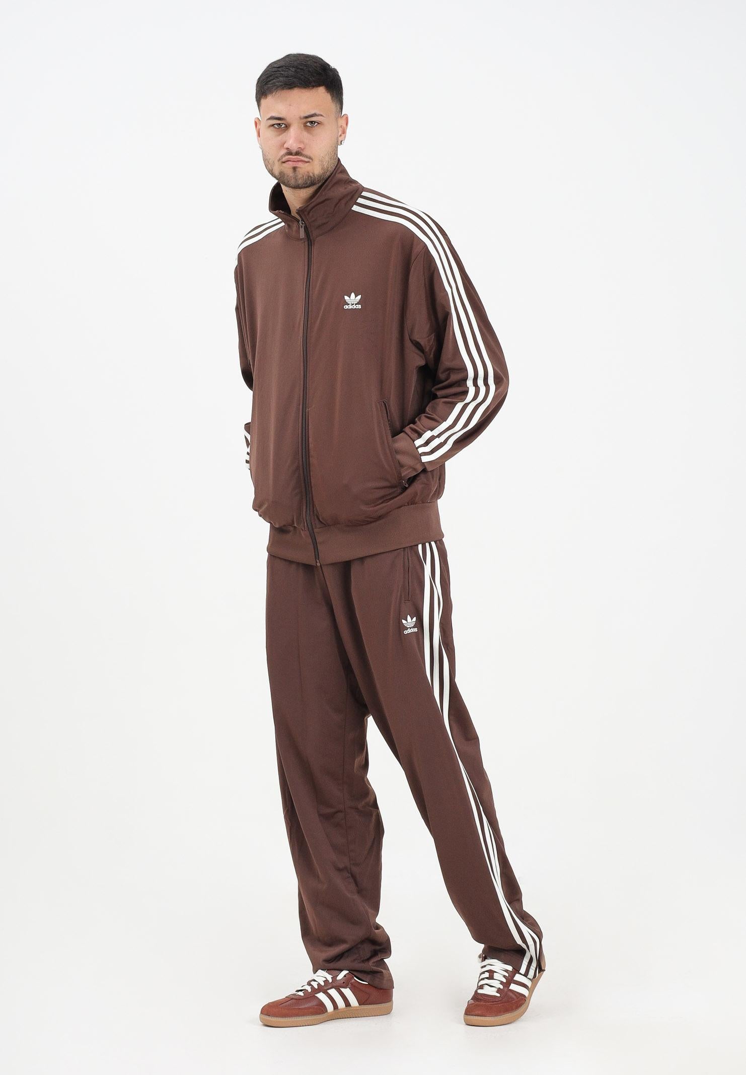 ADIDAS ORIGINALS Pantalone sportivo adicolor Classics Firebird marrone da uomo KA0482  ADIDAS ORIGINALS 