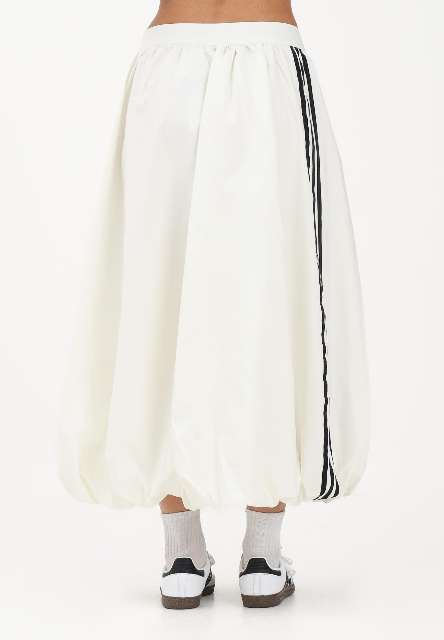 ADIDAS ORIGINALS Gonna midi Balloon panna da donna KE3441 . ADIDAS ORIGINALS 