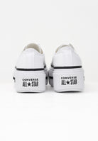 CONVERSE Sneakers Chuck Taylor All Star Lift Double Stack Platform bianche da donna A15491C . CONVERSE 