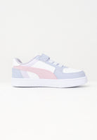 PUMA Sneakers Caven 2.0 Block azzurre, rosa e bianche da bambina 394462 15 PUMA 