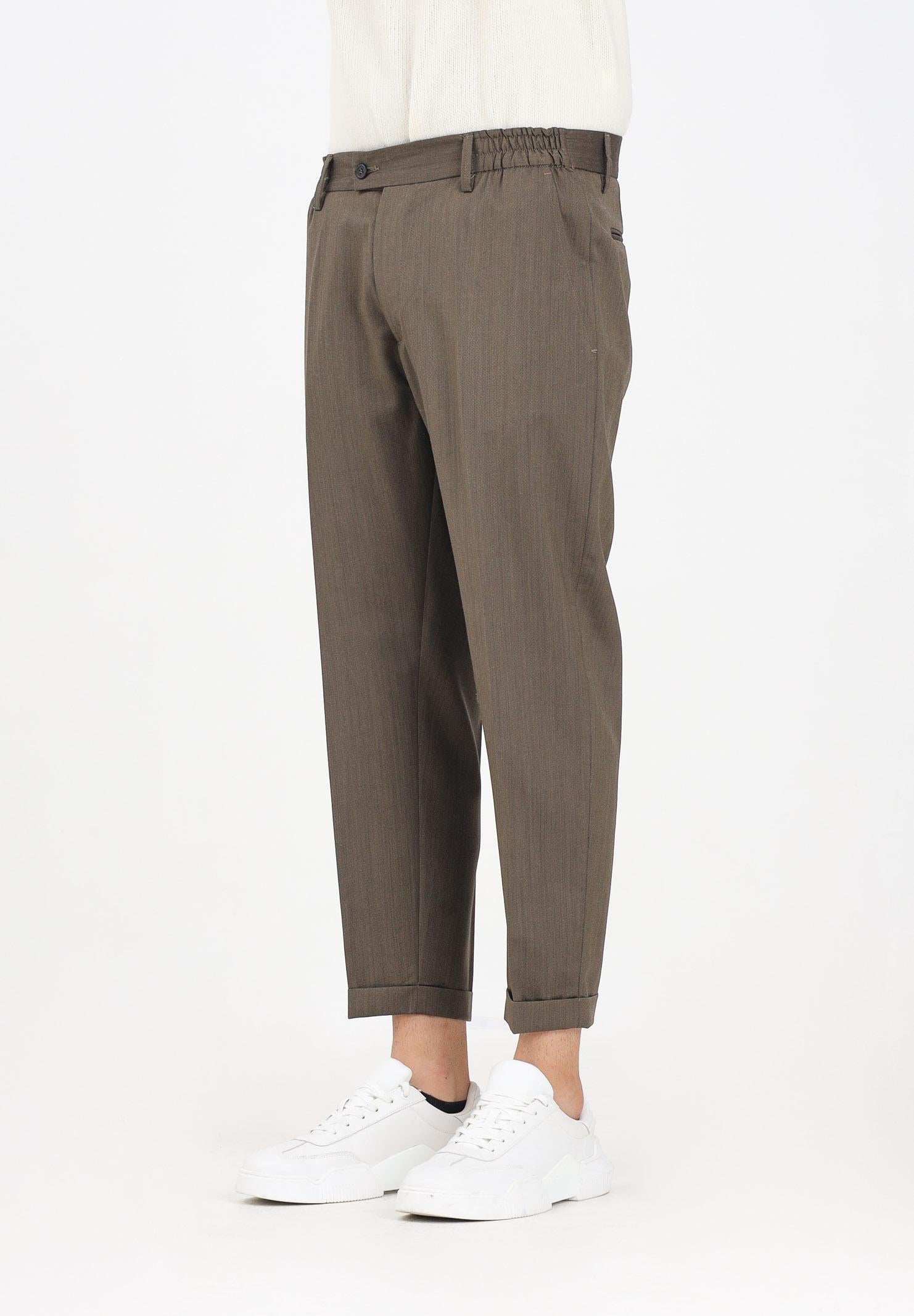 YES LONDON Pantalone marrone da uomo XP3320 BR YES LONDON 