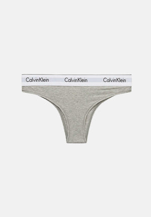 CALVIN KLEIN Slip grigio da donna con elastico logato 000QF5981E P7A CALVIN KLEIN 