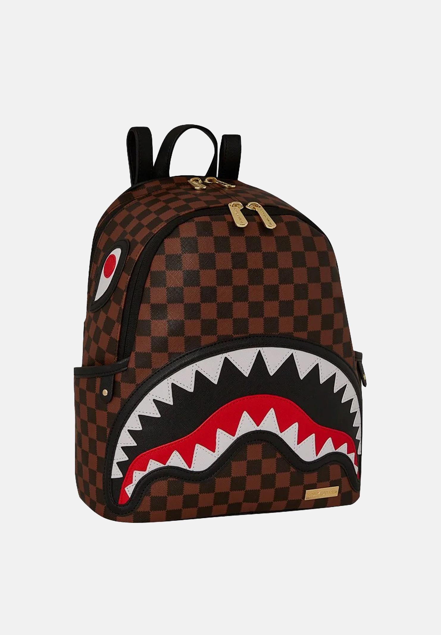SPRAYGROUND Zaino SAWTOOTH SHARKS IN PARIS SAVAGE marrone per uomo e donna 910B7833NSZ  SPRAYGROUND 
