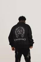 Giubbotto nero da uomo con smanicato rimovibile 77GASD19CN01D 899 VERSACE JEANS COUTURE 